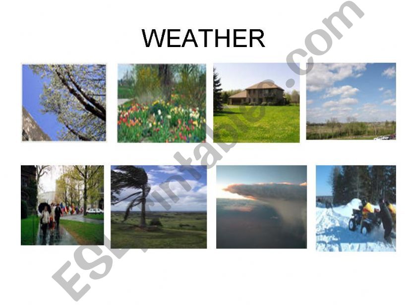 weather powerpoint