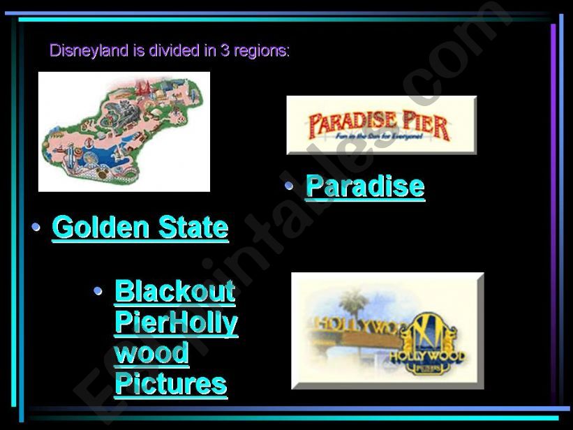 Disneyland (2/4) powerpoint