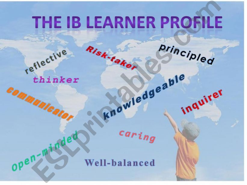 THE IB LEARNER PROFILE - Part 1