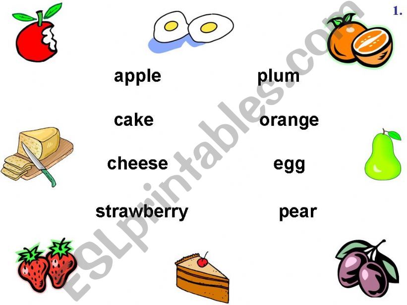 Fruit Matich  powerpoint