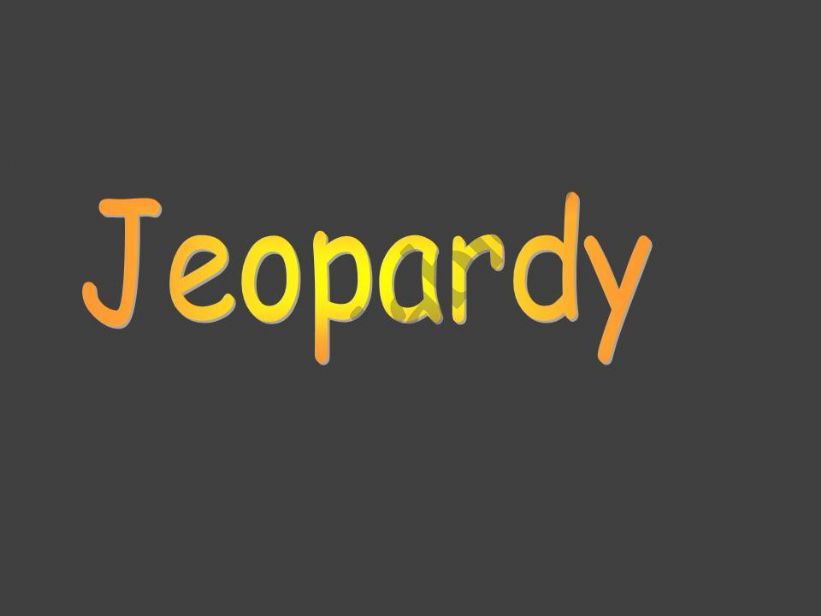 jeopardy elementary powerpoint