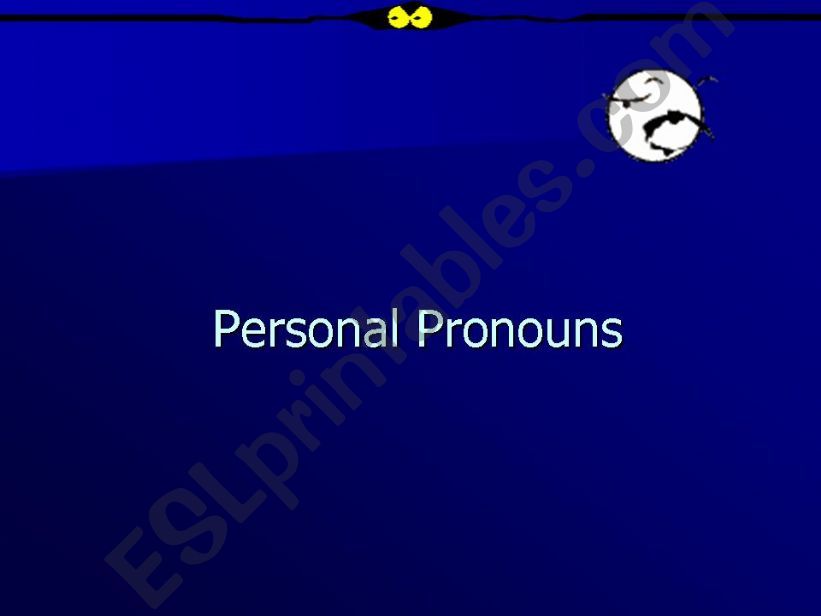 Halloween_Personal_Pronouns powerpoint
