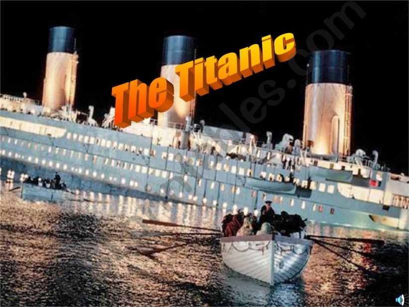 The Titanic powerpoint