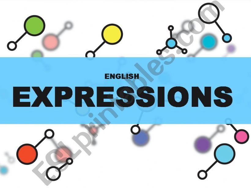 English expressions powerpoint