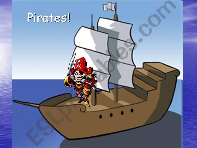 Pirates and Sea Creatures (and game)