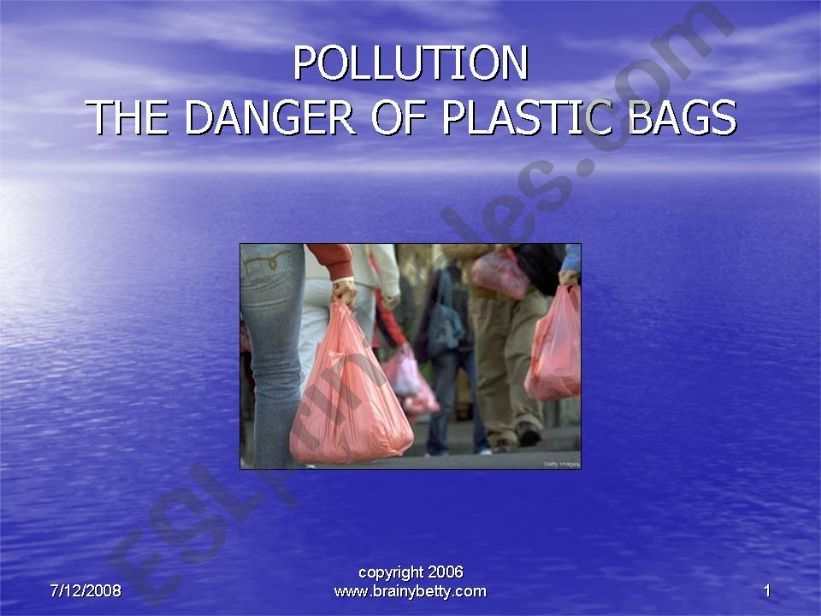 POLLUTION  powerpoint