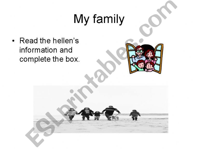 my family powerpoint