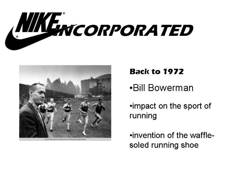 Nike - activity sheets for presentation