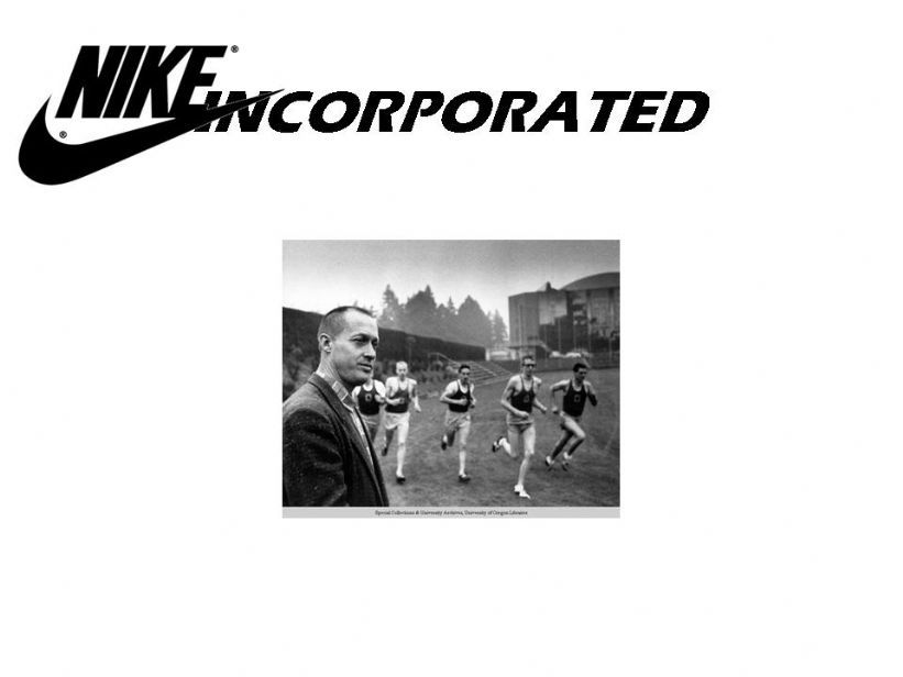 Nike - activity sheets for presentation