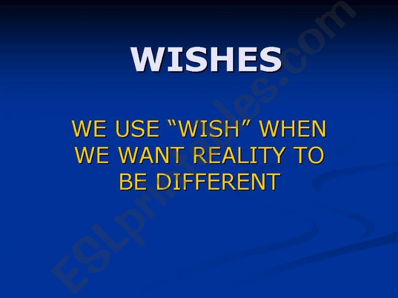 Wishes powerpoint