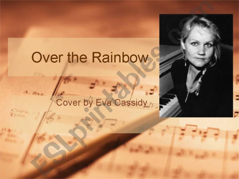 Somewhere over the Rainbow-Teaching a song (eva cassidy cover version)