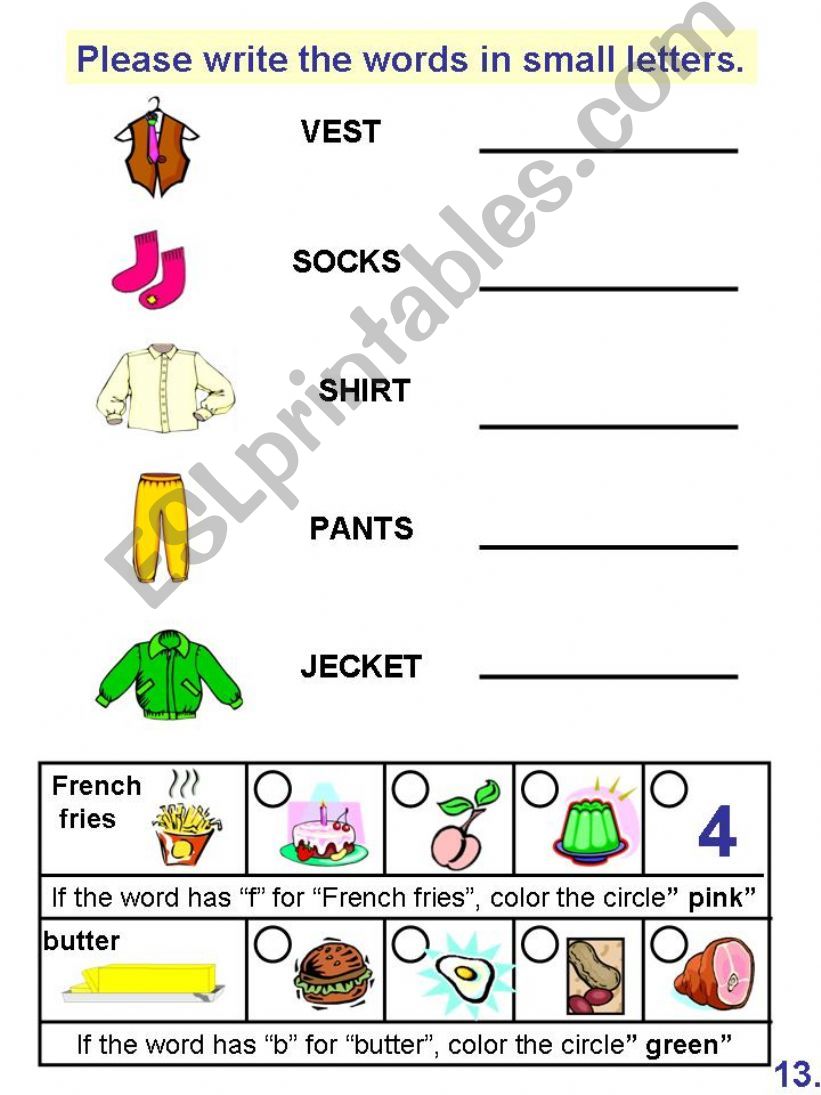 Letter and phonics practice  powerpoint