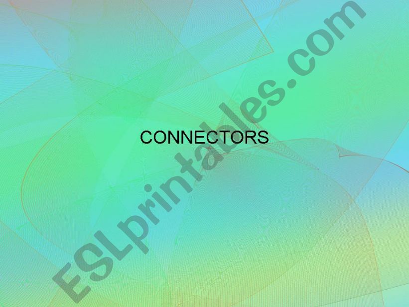 Connectors powerpoint