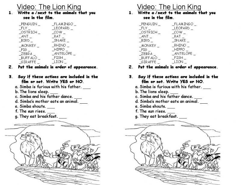 Lion King powerpoint