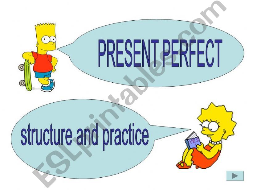 Present perfect 1 powerpoint