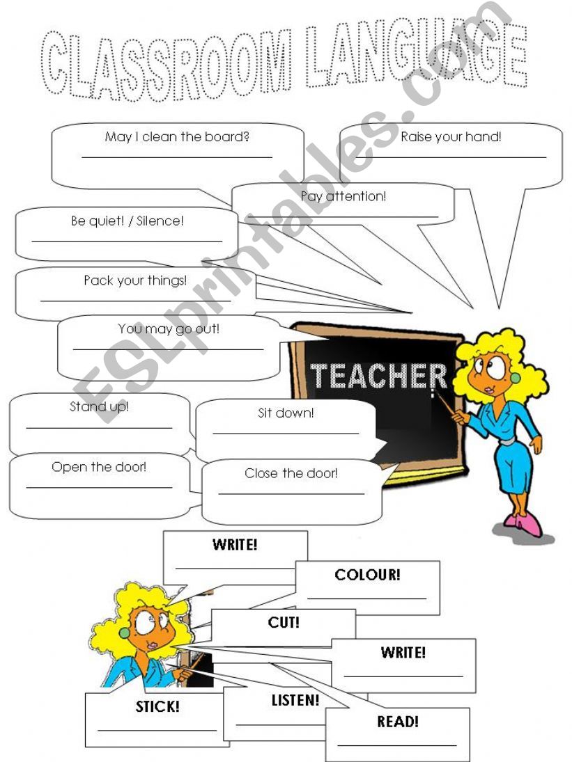 Classroom language powerpoint