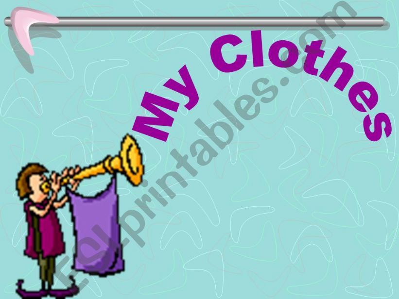 My clothes powerpoint