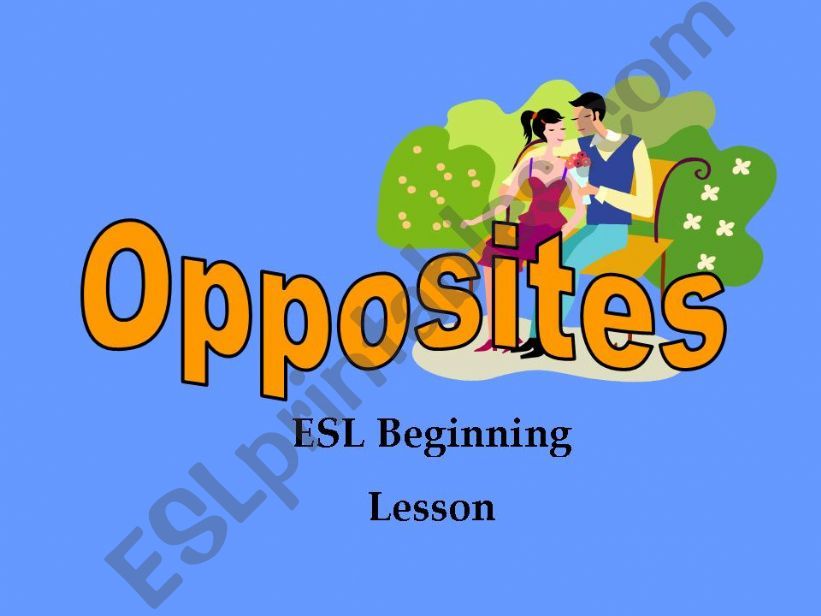 opposites powerpoint