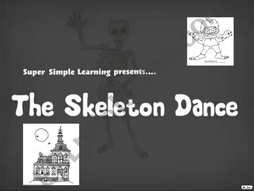 The Skeleton Dance    powerpoint
