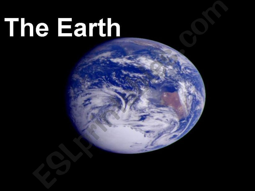 Our Planet. The information about the Earth