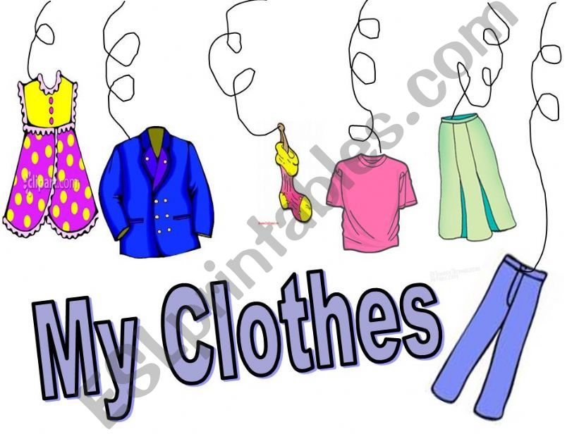 My Clothes powerpoint