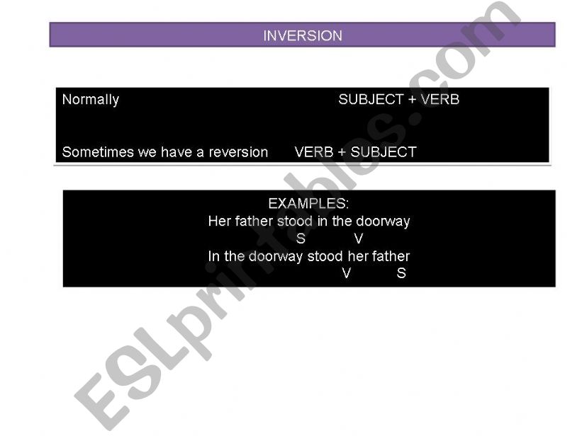 INVERSIONS powerpoint