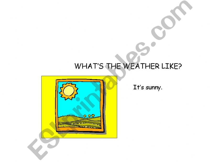 weather powerpoint