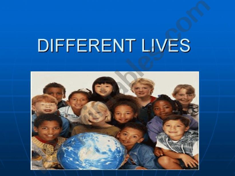 different lives powerpoint