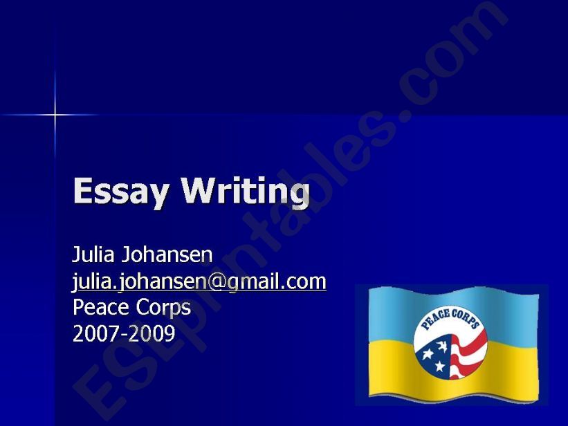 Essay Writing AND Strengthening ALL writing