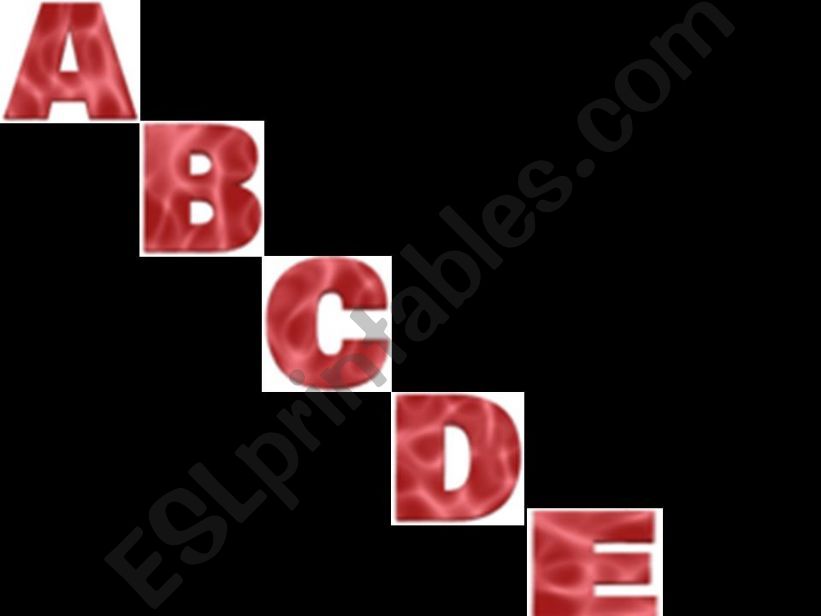 Alphabets  powerpoint