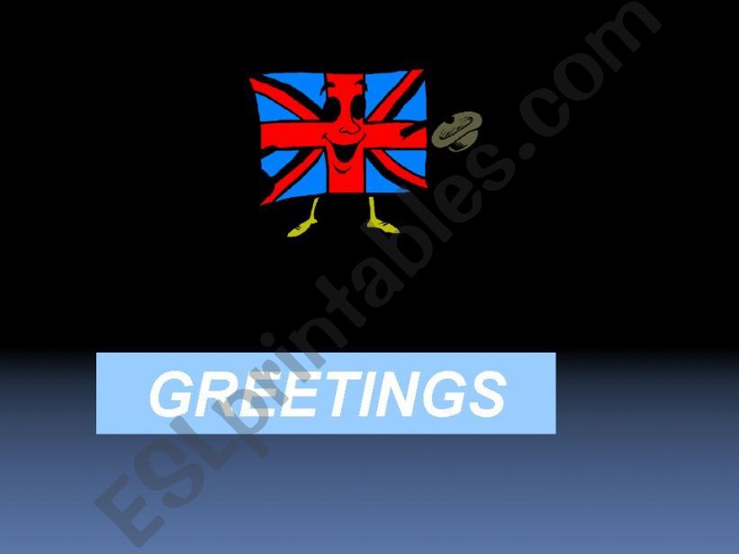 Greetings (Part 1) powerpoint
