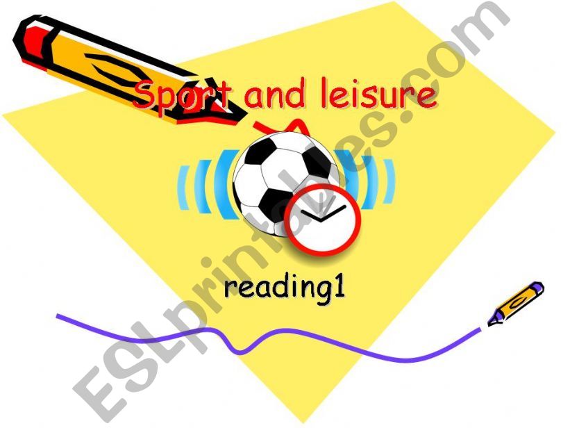 Sport and leisure powerpoint