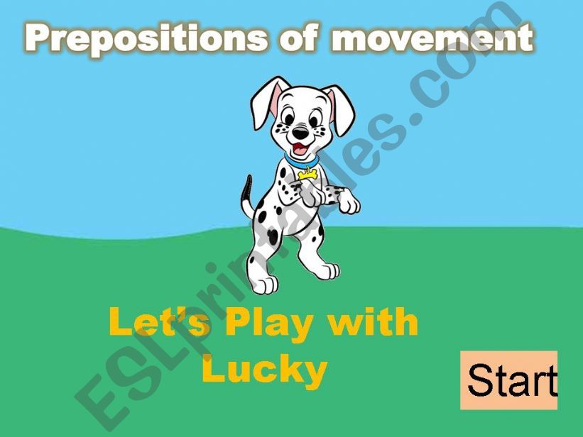 PREPOSITIONS OF MOVEMENT - Part 1/2 INTERACTIVE GAME(fully editable)