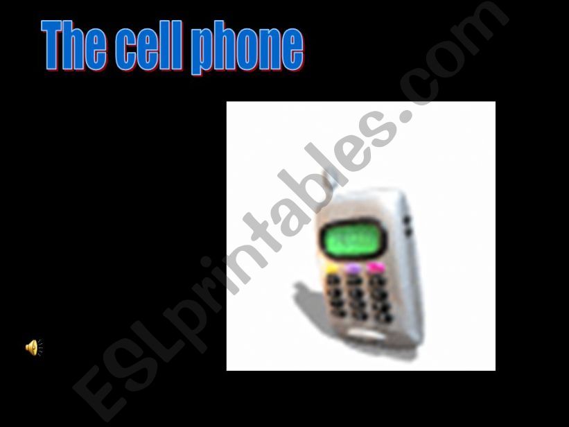 the cell phone powerpoint