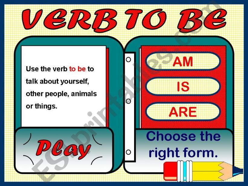 VERB TO BE  (AFFIRMATIVE) - GAME