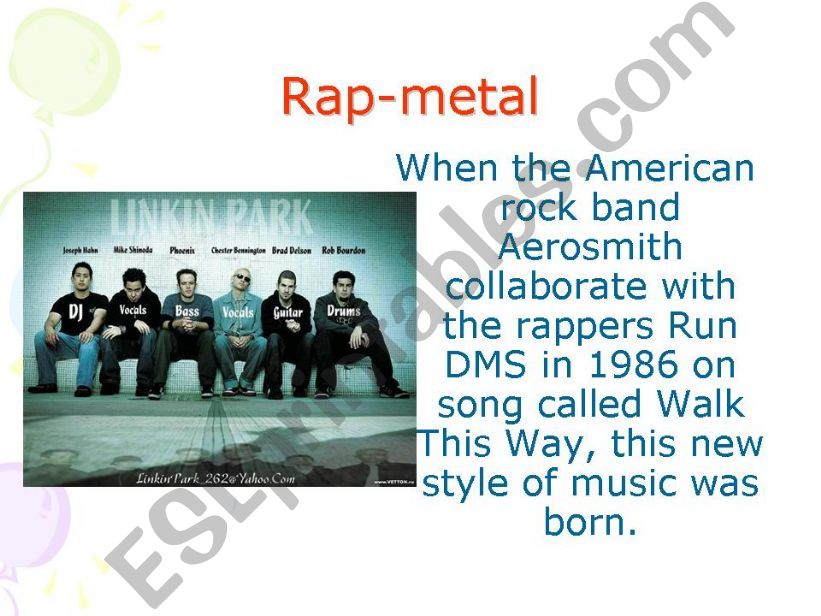 Music Tribes_Part 2 powerpoint