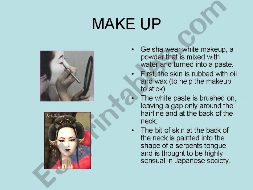 The life of a Geisha (part III)