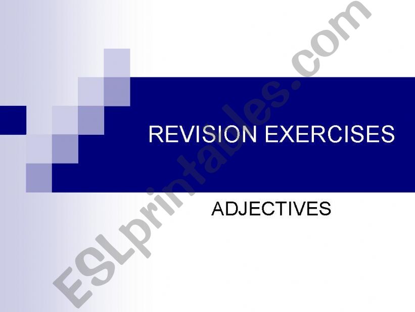 Adjectives powerpoint