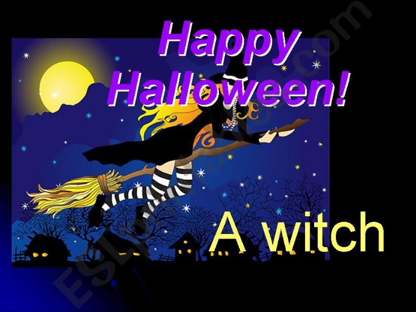a witch powerpoint
