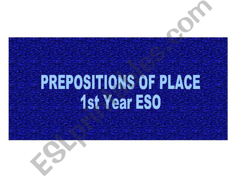 Prepositions powerpoint