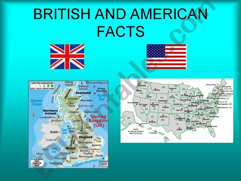 British and American basic facts