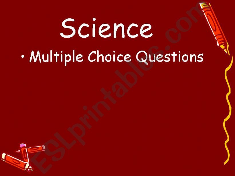 Multiple Choice Questions powerpoint