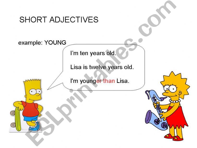 comparative/ superlatives  part 1