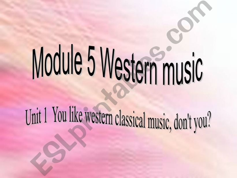 western music powerpoint
