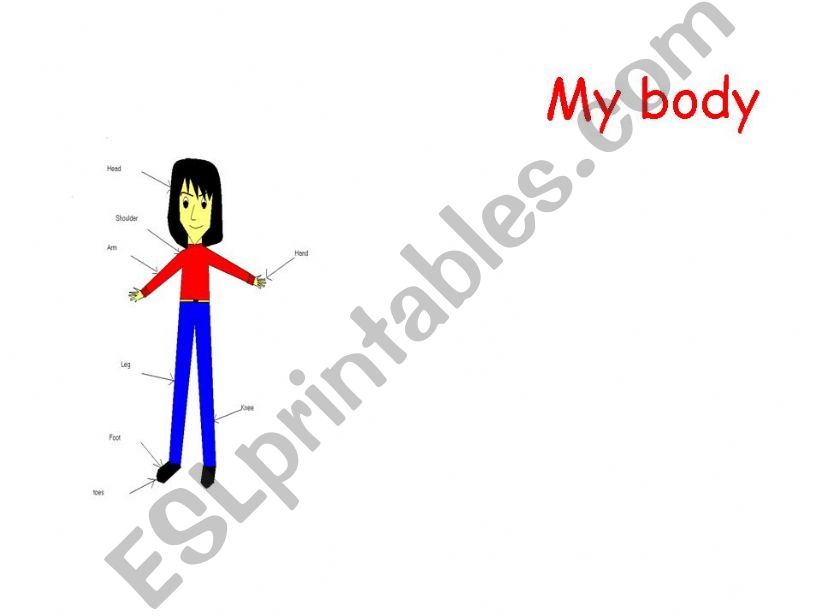 my body powerpoint