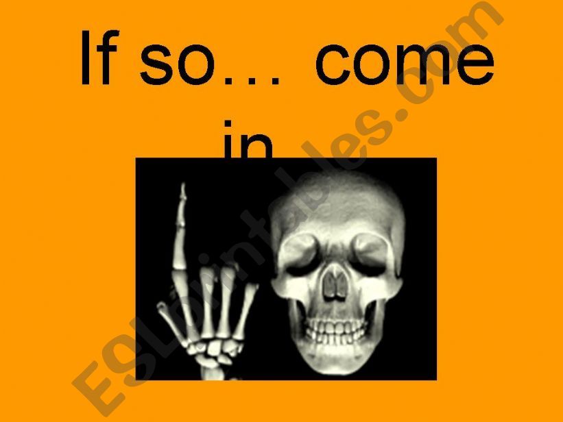 HALLOWEEN IS HERE powerpoint