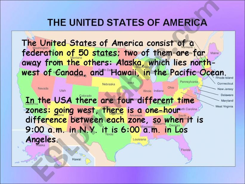 The United States of America powerpoint