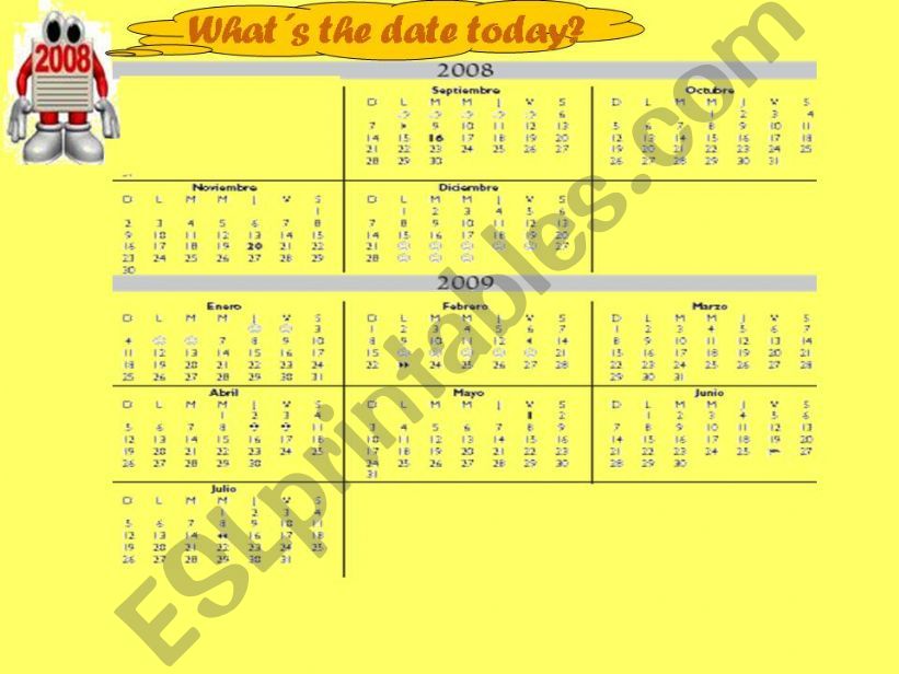 The date powerpoint