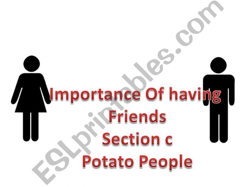 Literature Component : Potato People