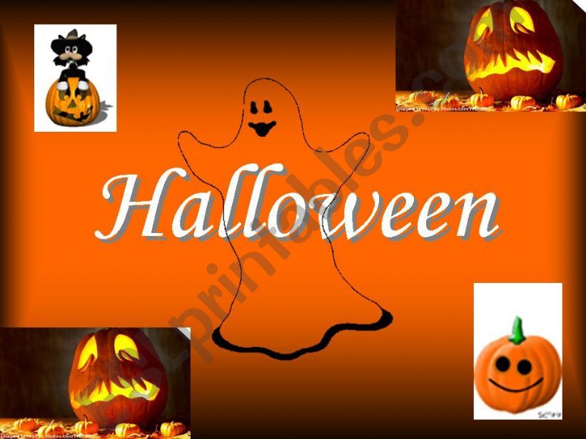 Halloween - Booooo :) powerpoint